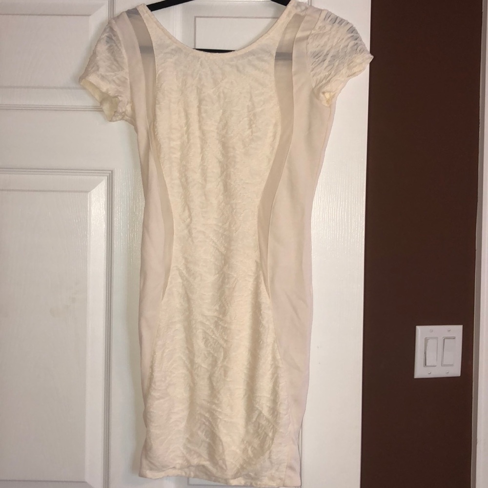 Tobi White bodycon dress